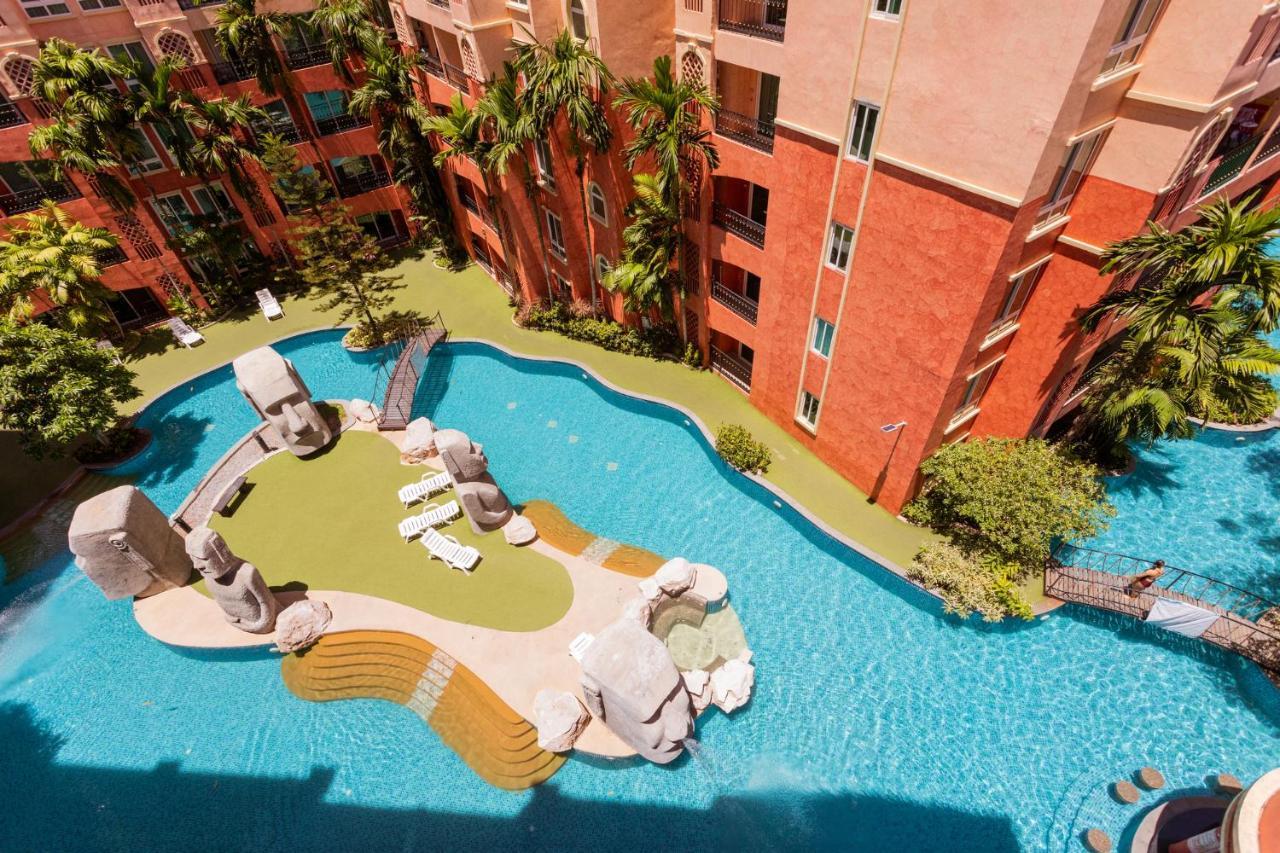 Seven Seas Condo Resort Beautiful Location Pantai Jomtien Bagian luar foto