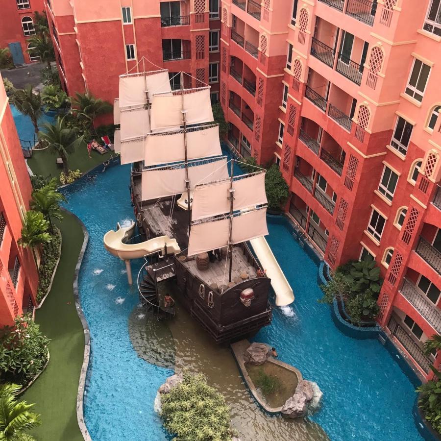 Seven Seas Condo Resort Beautiful Location Pantai Jomtien Bagian luar foto