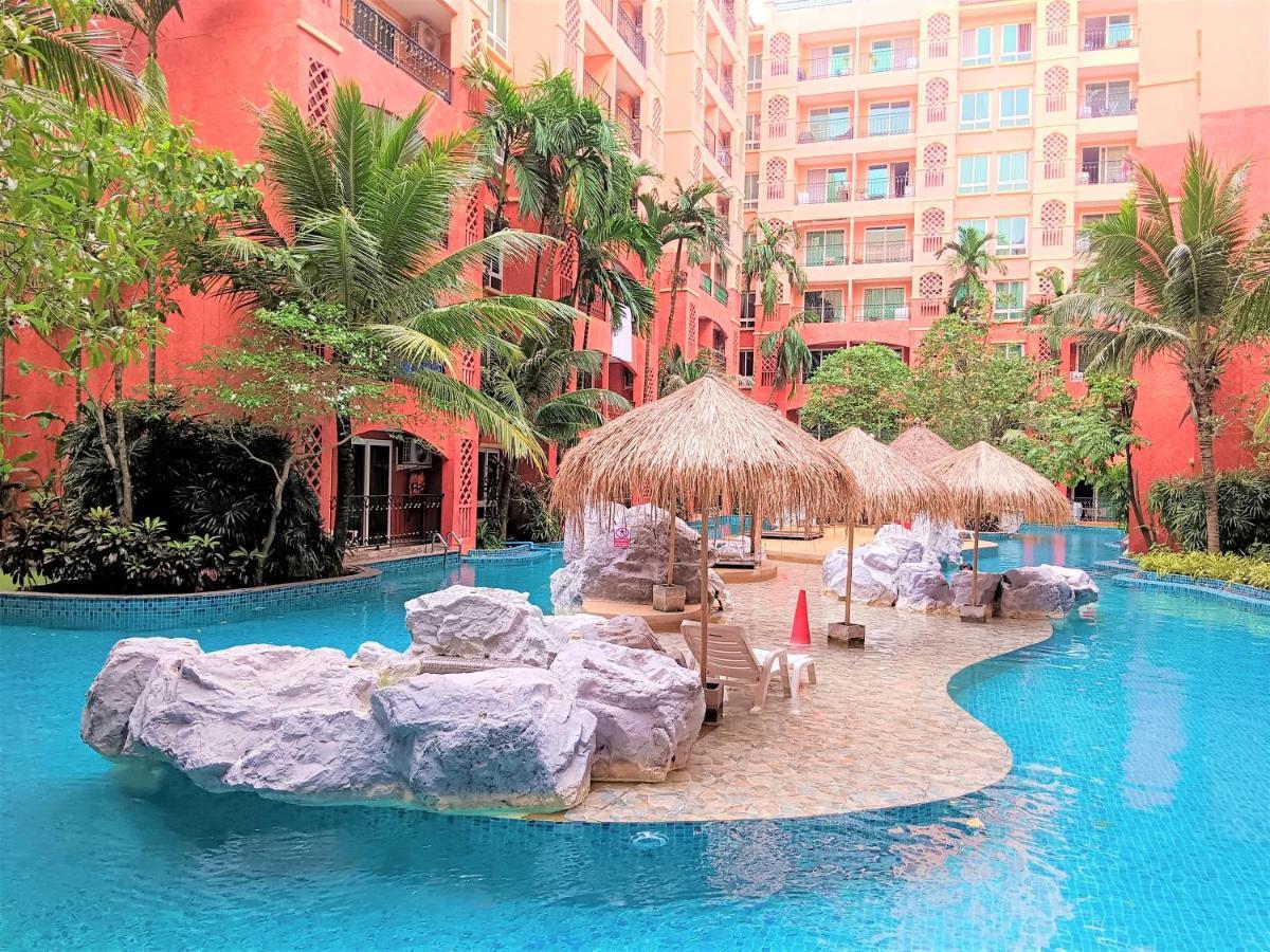 Seven Seas Condo Resort Beautiful Location Pantai Jomtien Bagian luar foto